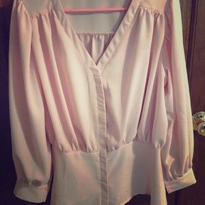 Pink Blouse size L